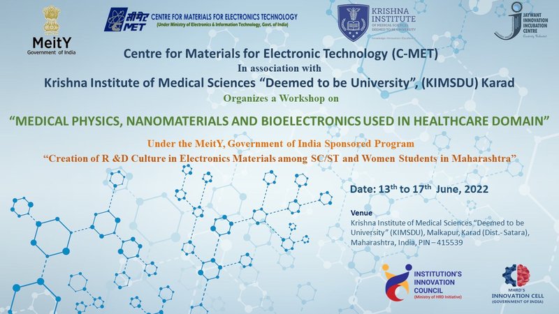 Medical Physics, Nanomaterials and Bioelectronics