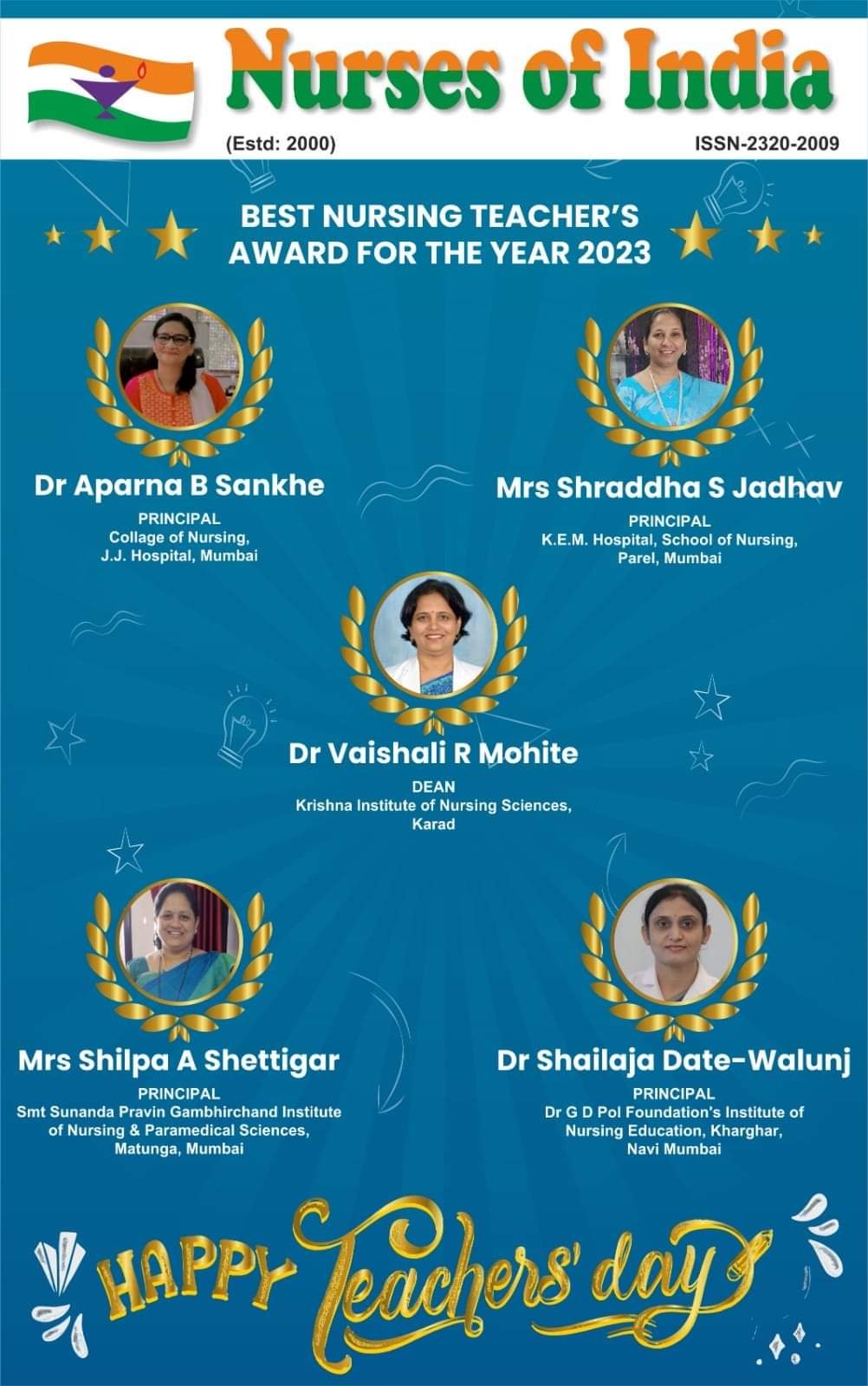 Best Nursing Teacher’s Award