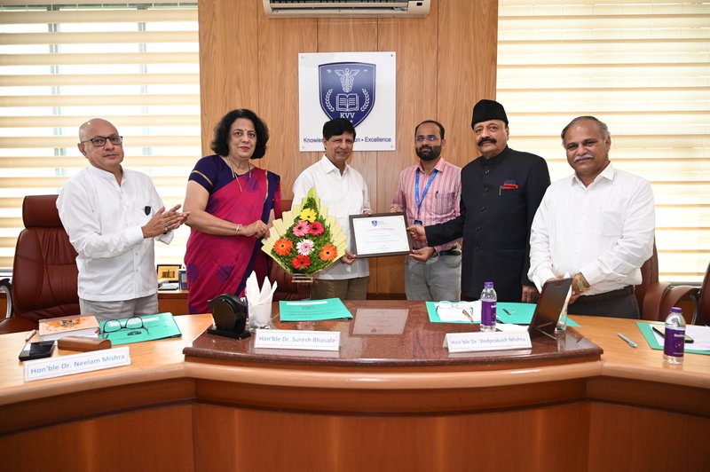 Felicitation of Dr. Sopan Namdev Nangare