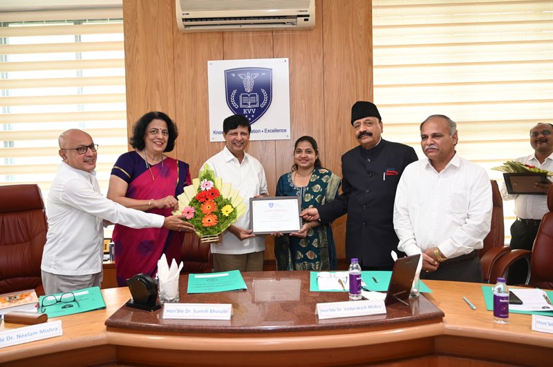 Felicitation of Dr. Vidya Kadashetti