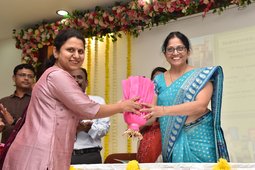 Felicitation of Thorat madam