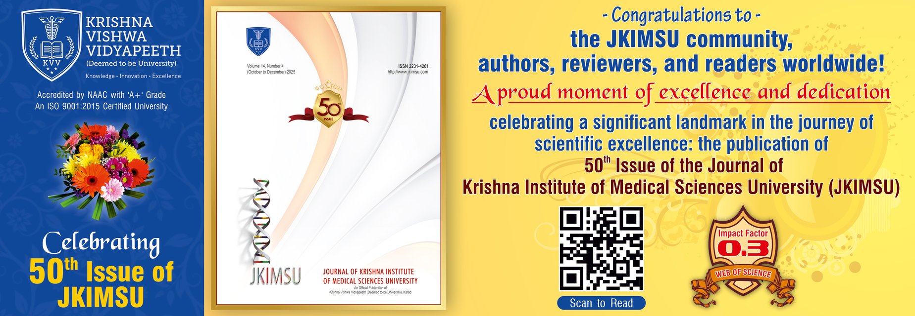 50th Issue of JKIMSU