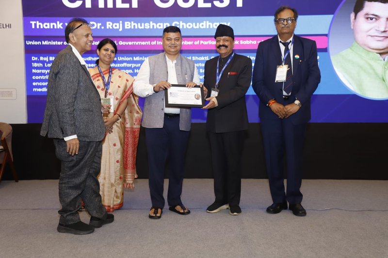 Photograph-Peacock medical education award