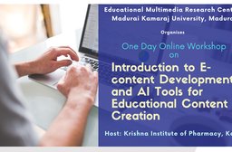 KIP: One Day Online Workshop on ‘Introduction to E-content Development and AI Tools for Educational Content Creation