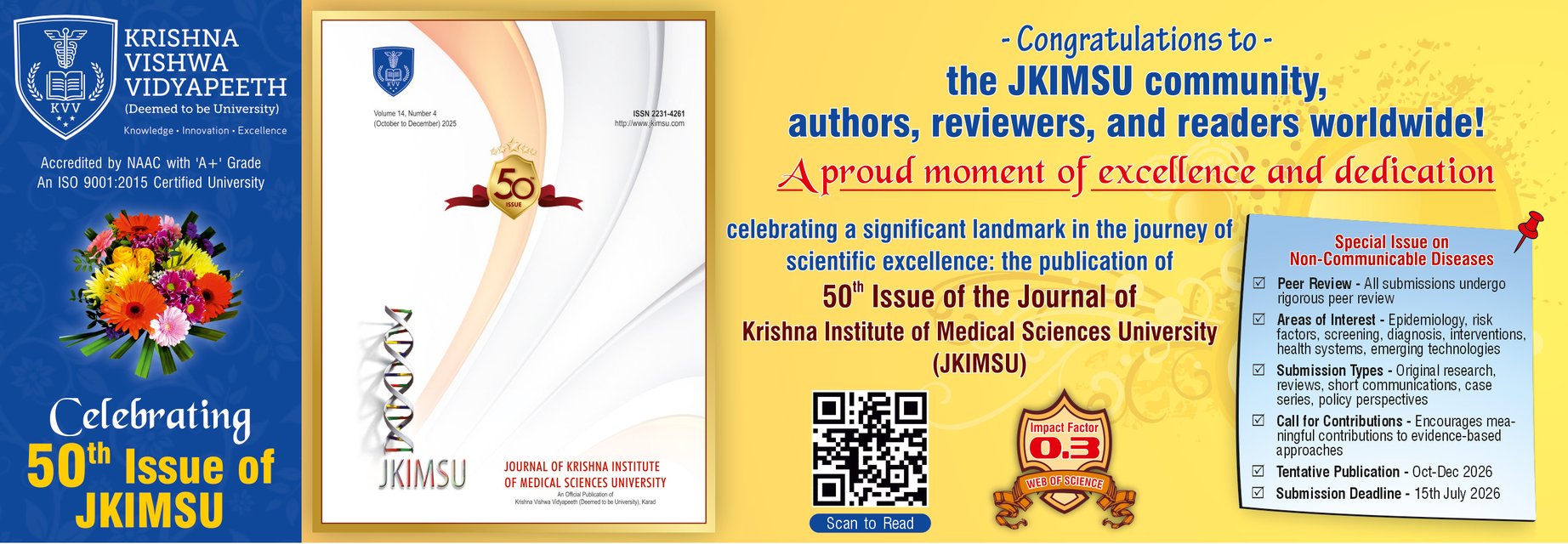 50th Issue of JKIMSU