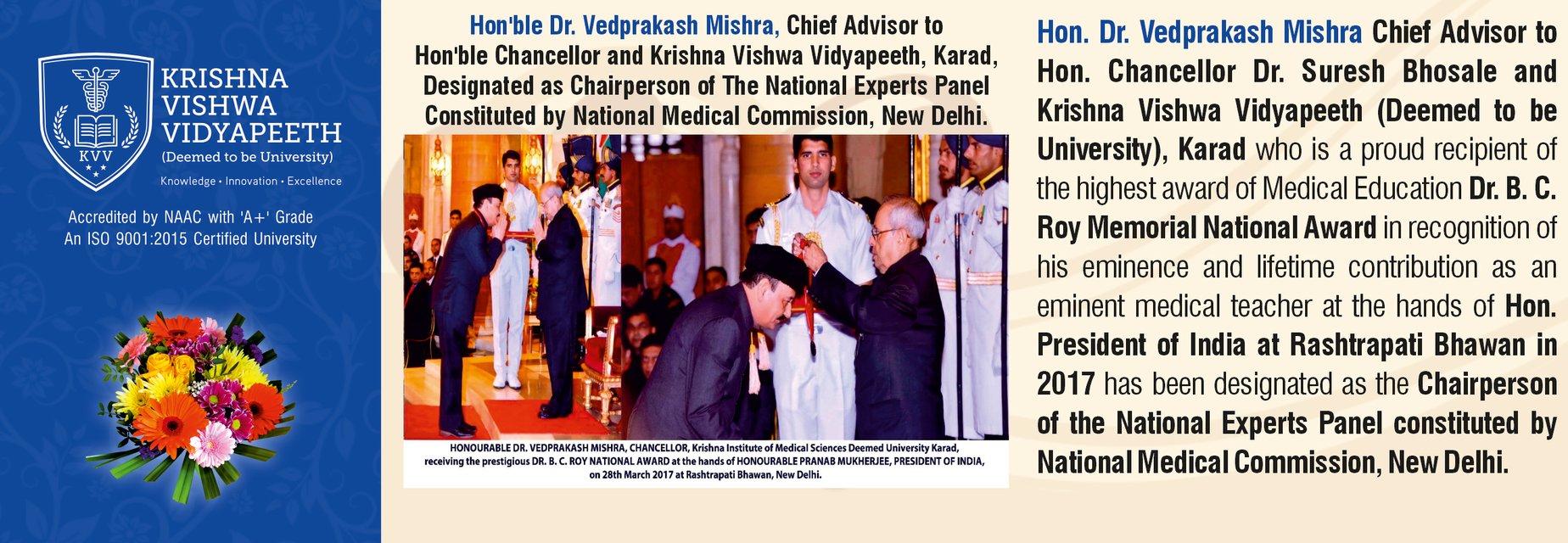 Chairperson of The National Experts Panel Constituted by National Medical Commission