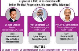 Krishna Hospital-Institute of Neurosciences jointly organizes a CME with IMA,Islampur