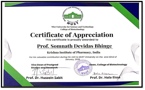 bhinge sir certificate