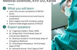 KIMS- Workshop on Medical Certification of Cause of Death (MCCD)