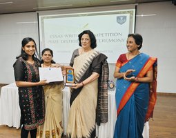 Second Prize in ESSAY COMPETITION- “ Breaking the silence- Barriers to Reporting Sexual Harassment.”